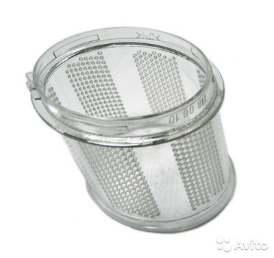 Корпус для фильтра HEPA цилиндрический для пылесоса Electrolux 1180610014