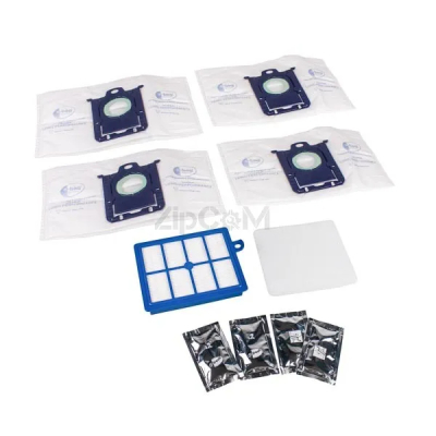 Набор мешков (4 шт.) ESKD9 900168479 + фильтр мотора + выходной HEPA + освежитель  для пылесосов Electrolux